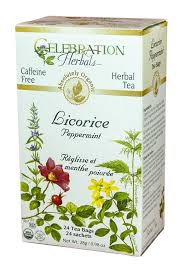 Celebration Herbals - Licorice Peppermint Tea Organic 24 bag