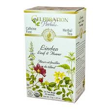 Celebration Herbals - Linden Flowers Organic 24 bag-TEMP OUT OF STOCK