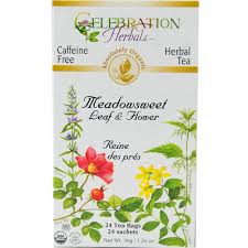 Celebration Herbals - Meadowsweet Organic 24 bag-OUT OF STOCK