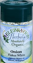 Celebration Herbals - Onion Flakes White Organic 40 g
