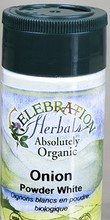 Celebration Herbals - Onion Powder White Organic 60 g