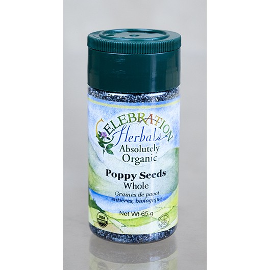 Celebration Herbals - Poppy Seeds Whole Organic 60 g