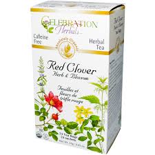 Celebration Herbals - Red Clover Herb & Flower Tea Org 24 bag