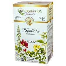 Celebration Herbals - Rhodiola Supreme Organic 24 bag-TEMP OUT OF STOCK