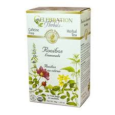 Celebration Herbals - Roobios Red Tea Lemongrass Organic 24 bag