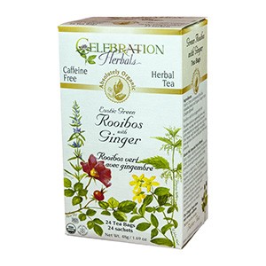 Celebration Herbals - Rooibos Green w/ Ginger Organic 24 bag