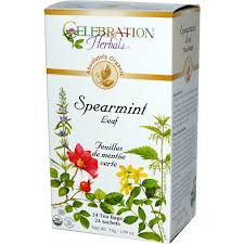 Celebration Herbals - Spearmint Leaf Tea Organic 24 bag-OUT OF STOCK