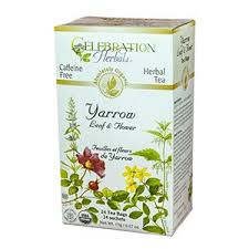 Celebration Herbals - Yarrow Leaf & Flower Tea Organic 24 bag