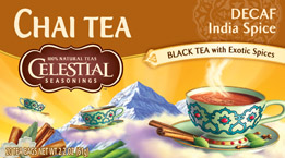 Celestial Seasonings Decaf India Spice Chai 20 BAG-OUT OF STOCK