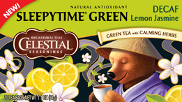 Celestial Seasonings Decaf Sleepytime Lemon Jasmine Green Tea 20 CT