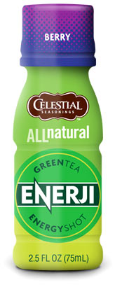 Celestial Seasonings ENERJI Berry Green Tea Energy Shot 6 Pack / 2.5 fl. Oz.-UNAVAILABLE