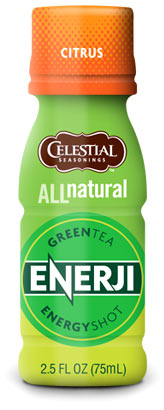 Celestial Seasonings ENERJI Citrus Green Tea Energy Shot 6 Pack / 2.5 fl. Oz.-UNAVAILABLE