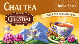 Celestial Seasonings India Spice Chai 20 BAG-OUT OF STOCK