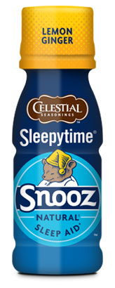 Celestial Seasonings Sleepytime Snooz Lemon Ginger Natural Sleep Aid 6 Pack / 2.5 fl. Oz.-OUT OF STOCK