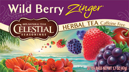 Celestial Seasonings Wild Berry Zinger 20 BAG-OUT OF STOCK