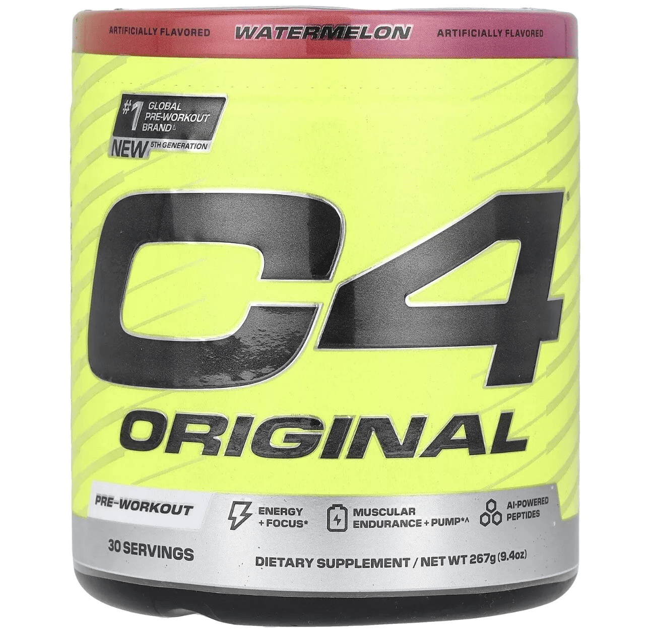 Cellucor - C4 Original 30 Watermelon Flavor 9.4/oz 30 Servings