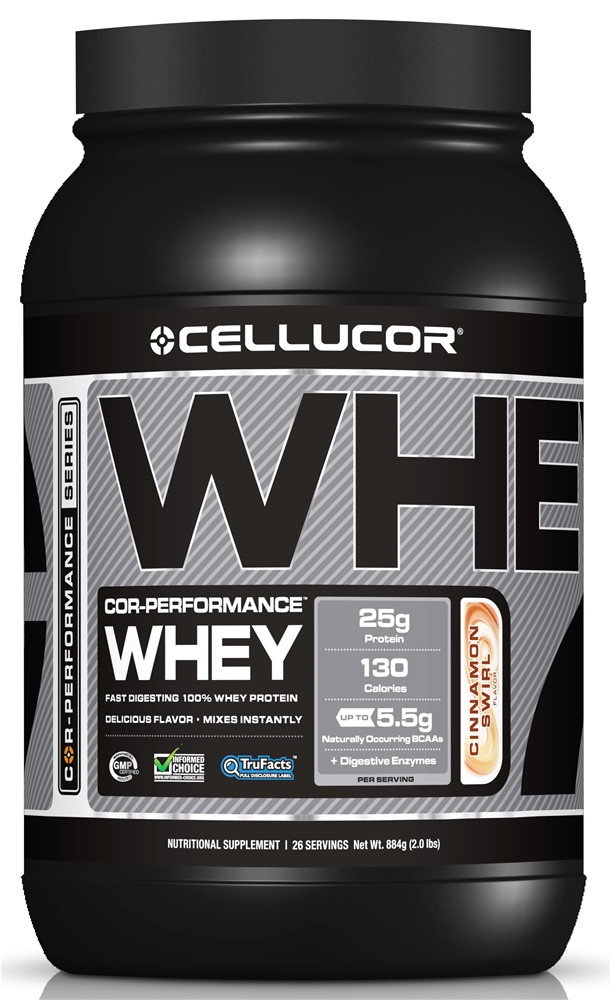 Cellucor - Cor-Performance Whey Protein Cinnamon Swirl 2Lb     TEMPORARILY UNAVAILABLE