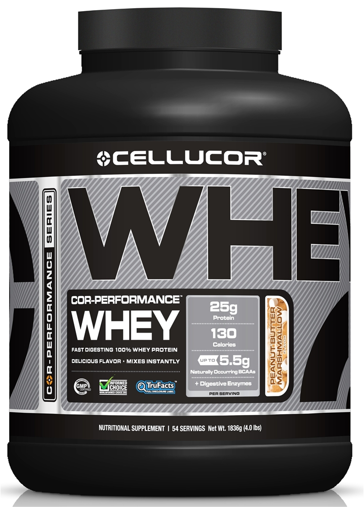 Cellucor - Cor-Performance Whey Protein Peanutbutter Marshmallow 4Lb       TEMPORARILY UNAVAILABLE