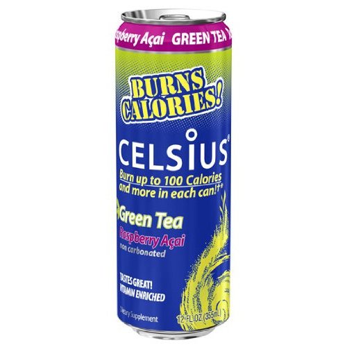 Celsius - Raspberry Acai Green Tea 12 fl. oz 4 PK