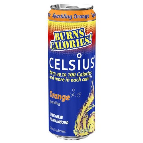 Celsius - Sparkling Orange 12 fl. oz 4 PK