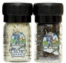 Celtic Salt -  Grinder,Mini,Slt & Pepper 2/1.8 OZ-OUT OF STOCK