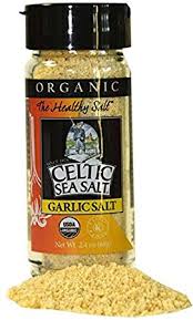 Celtic Salt -  Sea Salt,Oganic,Garlic 2.4 oz    TEMPORARILY UNAVAILABLE