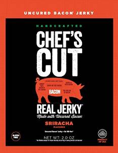 Chef's Cut Real Jerky Ccj Bacon Jerky 1/2.0Oz Sriracha-OUT OF STOCK