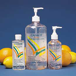 Citrus II Pump Bottle Hand Sanitizing Lotion 12 oz-OUT OF STOCK