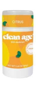 Clean Age Deodorant Stick Citrus 2.25Oz
