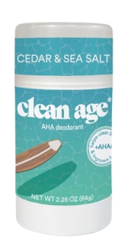 Clean Age Deodorant Stick Ss & Cdr 2.25Oz
