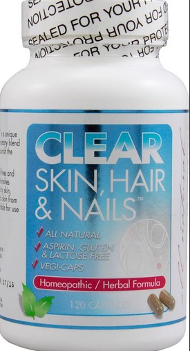 Clear Products - Clear Skinhair&Nails120 Capvegi