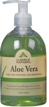 Clearly Natural Liquid Soap W/Pump Aloe Vera 12 OZ