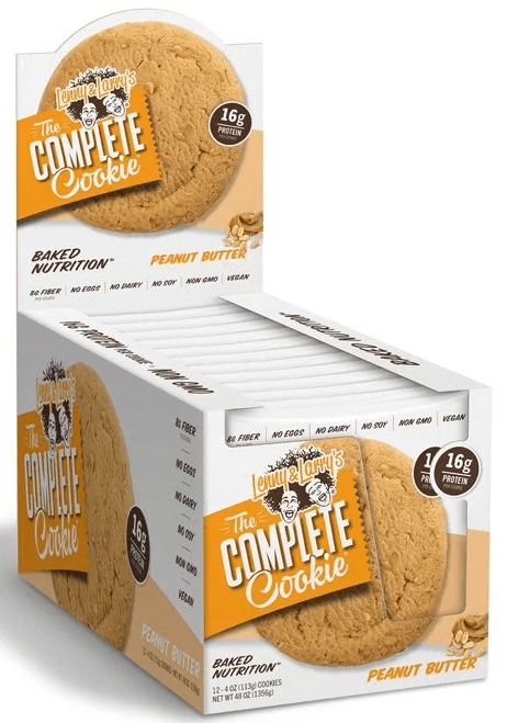 Lenny & Larry Complete Cookie Peanut Butter 12 Box