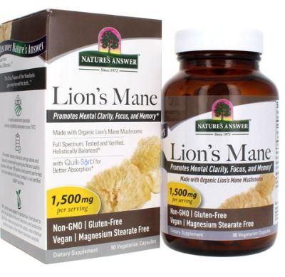 Natures Answer Lion's Mane 90 Caps 