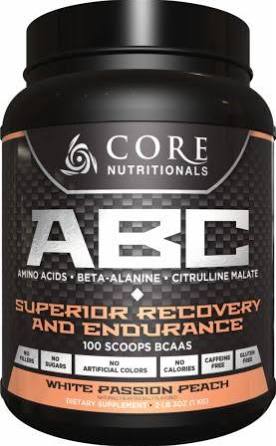 Core Nutritionals Co Core Abc 2.2Lb White Passion Peach