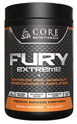 Core Nutritionals Co Core Fury Extreme 454G Peach