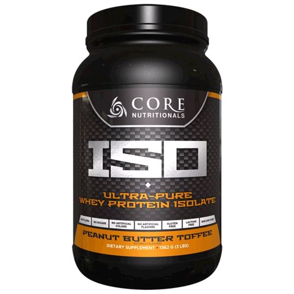 Core Nutritionals Co Core Iso 3Lb Peanut Butter Toffee