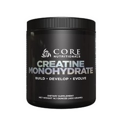 Core Nutritionals Co Creatine Monohydrate 400G Yellow