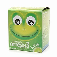 Coromega Omega 3 Kids Lemon Lime Squeeze 30 Packets-OUT OF STOCK
