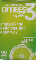 Coromega Omega-3 Squeeze Lemon Lime 90 Ct-OUT OF STOCK