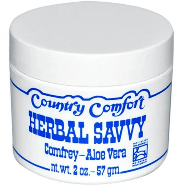 COUNTRY COMFORT Herbal Savvy Comfrey Aloe Vera 2 oz.