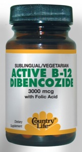 Country Life Active B-12(Dibenco.3000) 60 Tabs-temp unavailable