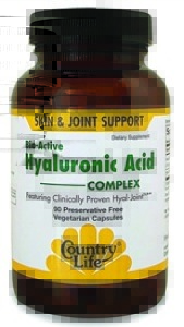 Country Life Bio-Active Hyaluronic Acid Cx 90 Vegicaps     TEMPORARILY UNAVAILABLE