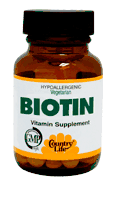 Country Life Biotin 1000Mcg. 100 Tabs