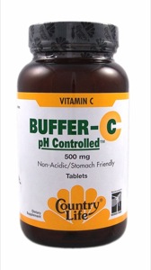 Country Life Buffer C Ph Ctrld 500Mg 60 Tab