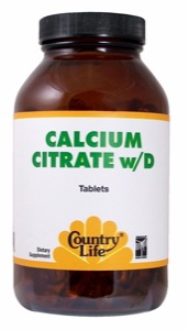 Country Life Cal-Citrate D Tablets 120