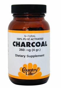 Country Life Charcoal Capsules 100 Caps