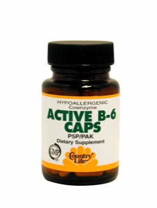 Country Life Coenzyme Active B6 50Mg 30 Vegicaps