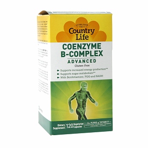 Country Life Coenzyme B Complex Advanced 120 vc