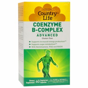 Country Life Coenzyme B Complex Advanced 60 vc
